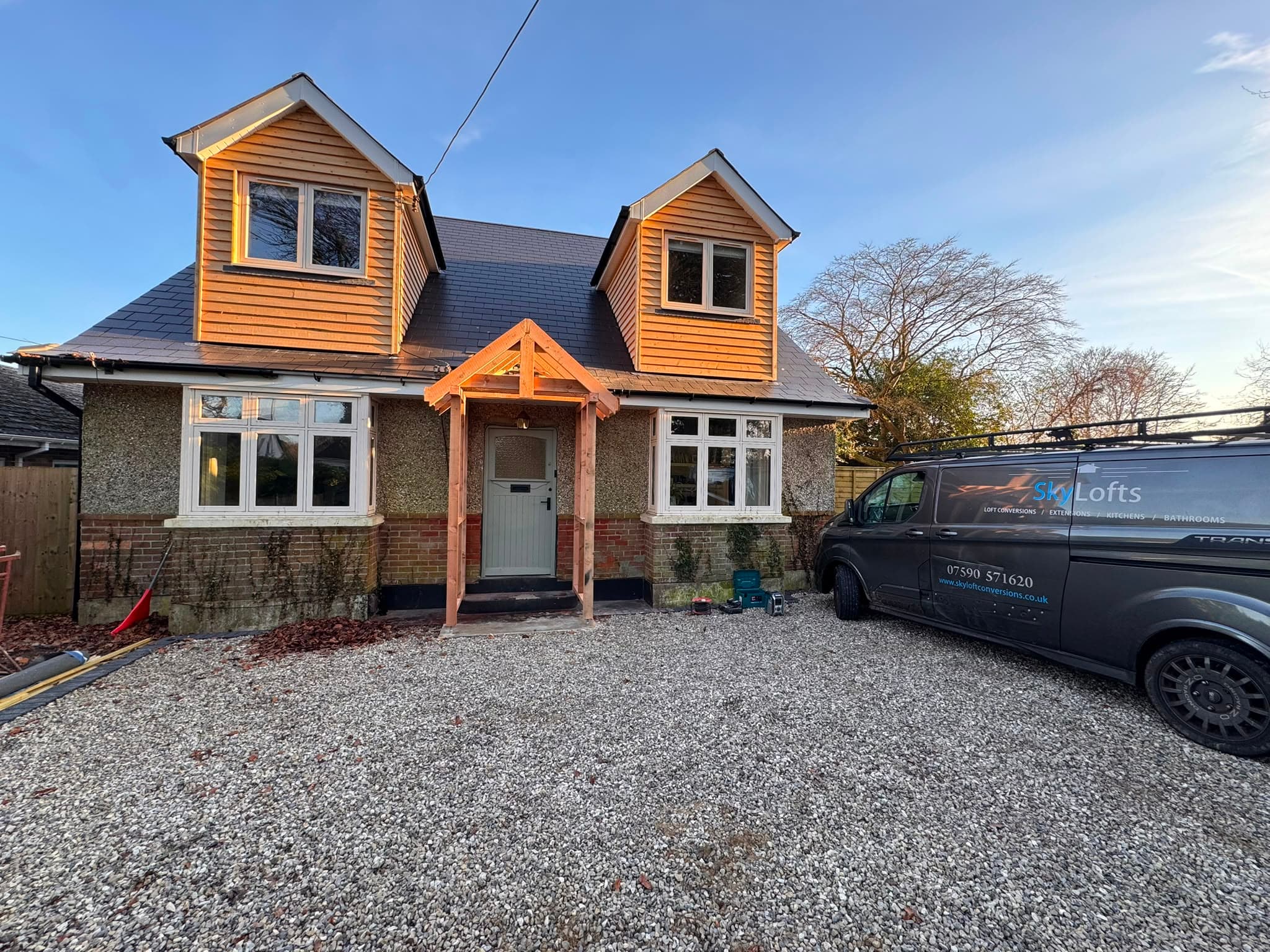 Completed loft conversion by Skyloft Conversions